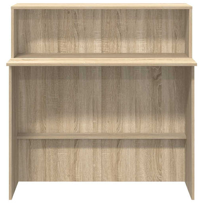 Recepční Stůl Dub Sonoma 100X50X103,5 Cm, Konstrukční Dřevo