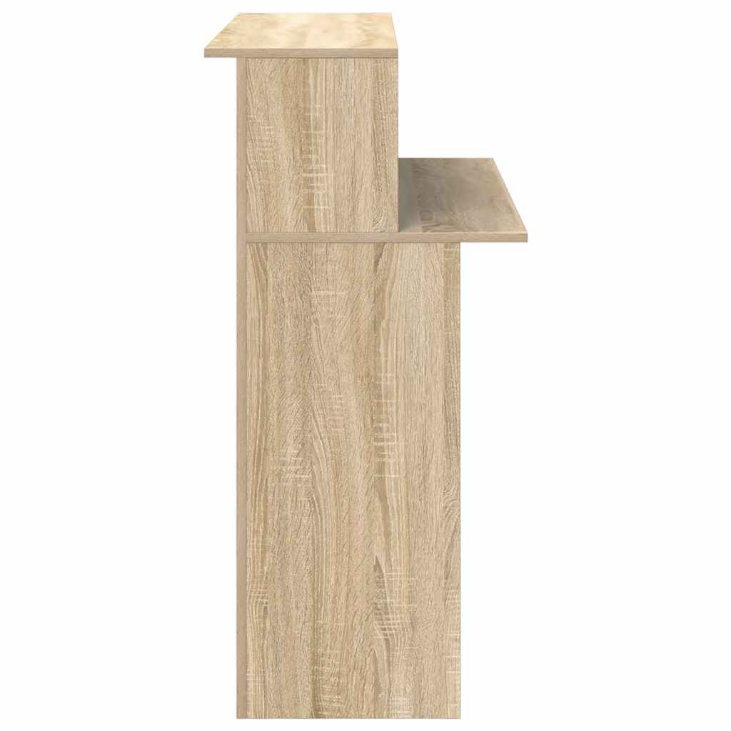 Recepční Stůl Dub Sonoma 100X50X103,5 Cm, Konstrukční Dřevo