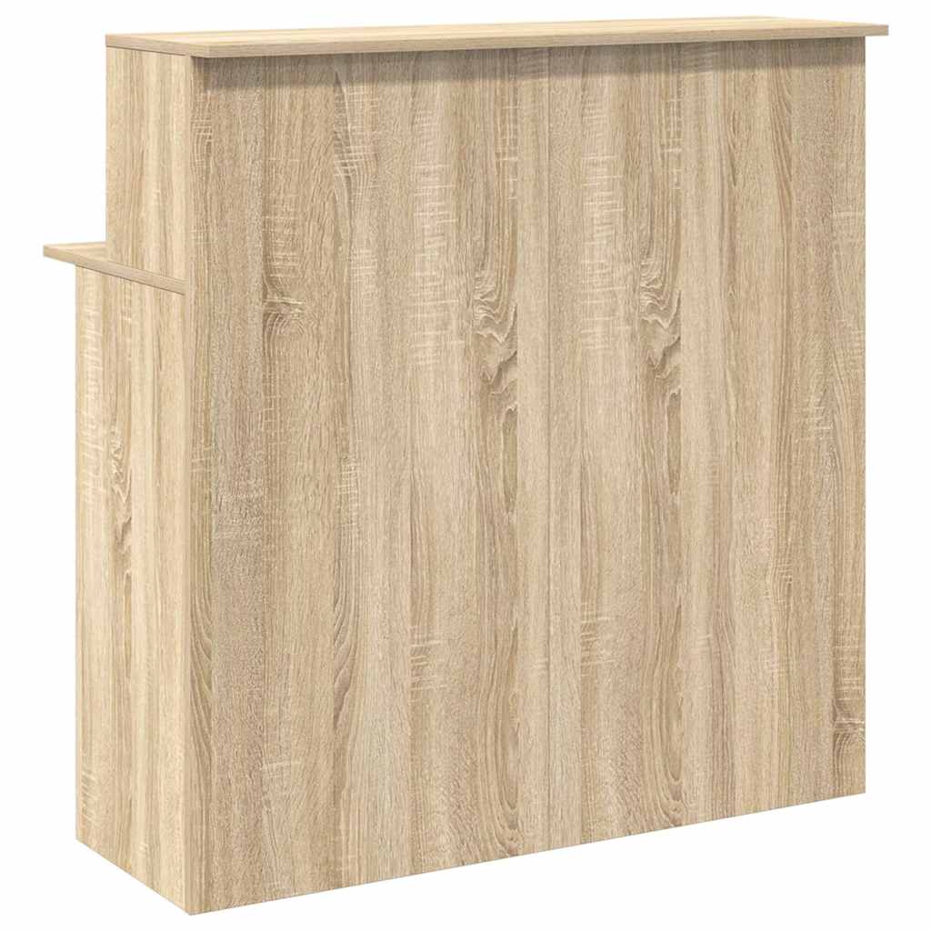 Recepční Stůl Dub Sonoma 100X50X103,5 Cm, Konstrukční Dřevo