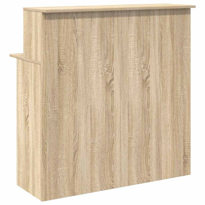 Recepční Stůl Dub Sonoma 100X50X103,5 Cm, Konstrukční Dřevo