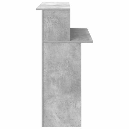 Recepční Stůl Betonově Šedý 100X50X103,5 Cm Kompozitní Dřevo