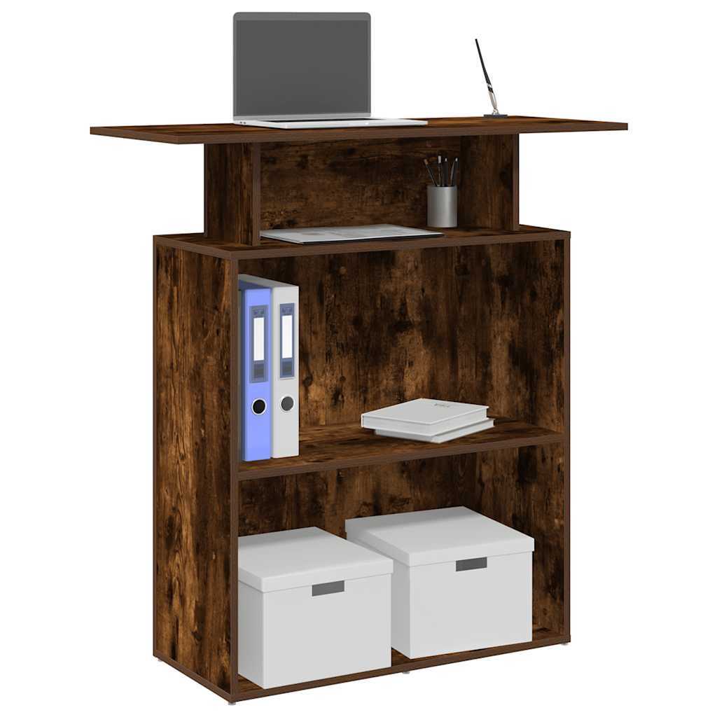 Recepční Stůl 100X40X104 Cm Kompozitní Dřevo