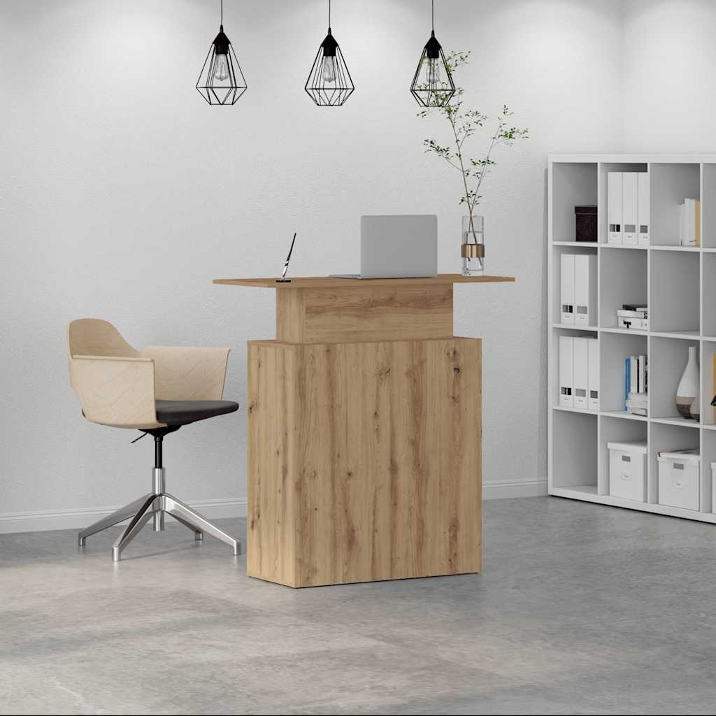 Recepční Stůl 100X40X104 Cm Kompozitní Dřevo