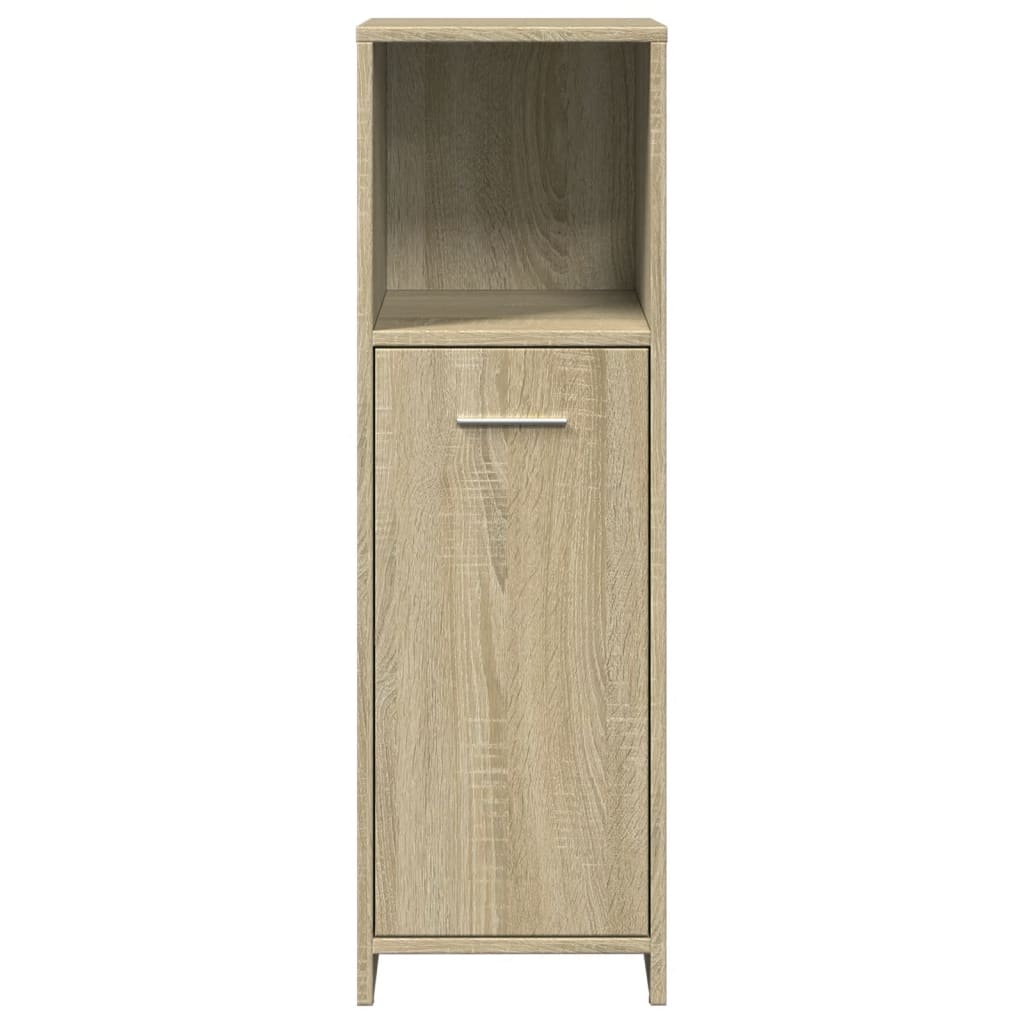 4Dílný Set Koupelnového Nábytku Kompozitní Dřevo