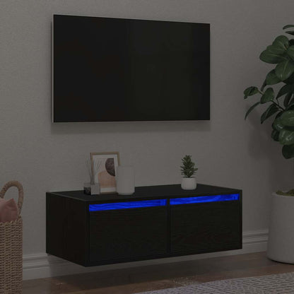 Nástěnný Noční Stolek S Led Osvětlením