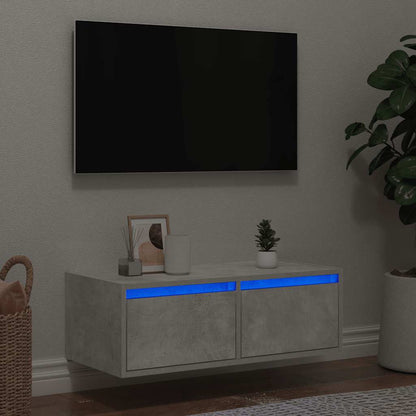 Nástěnný Noční Stolek S Led Osvětlením
