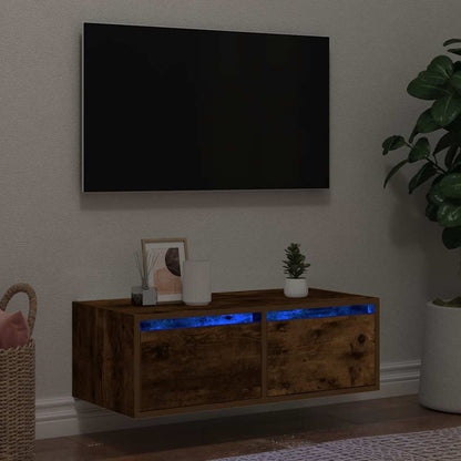 Nástěnný Noční Stolek S Led Osvětlením