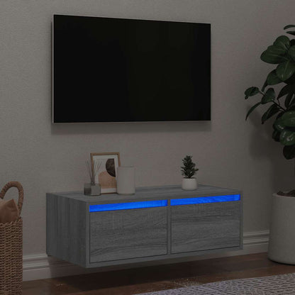 Nástěnný Noční Stolek S Led Osvětlením