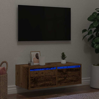 Nástěnný Noční Stolek S Led Osvětlením