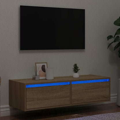 Nástěnný Noční Stolek S Led Osvětlením
