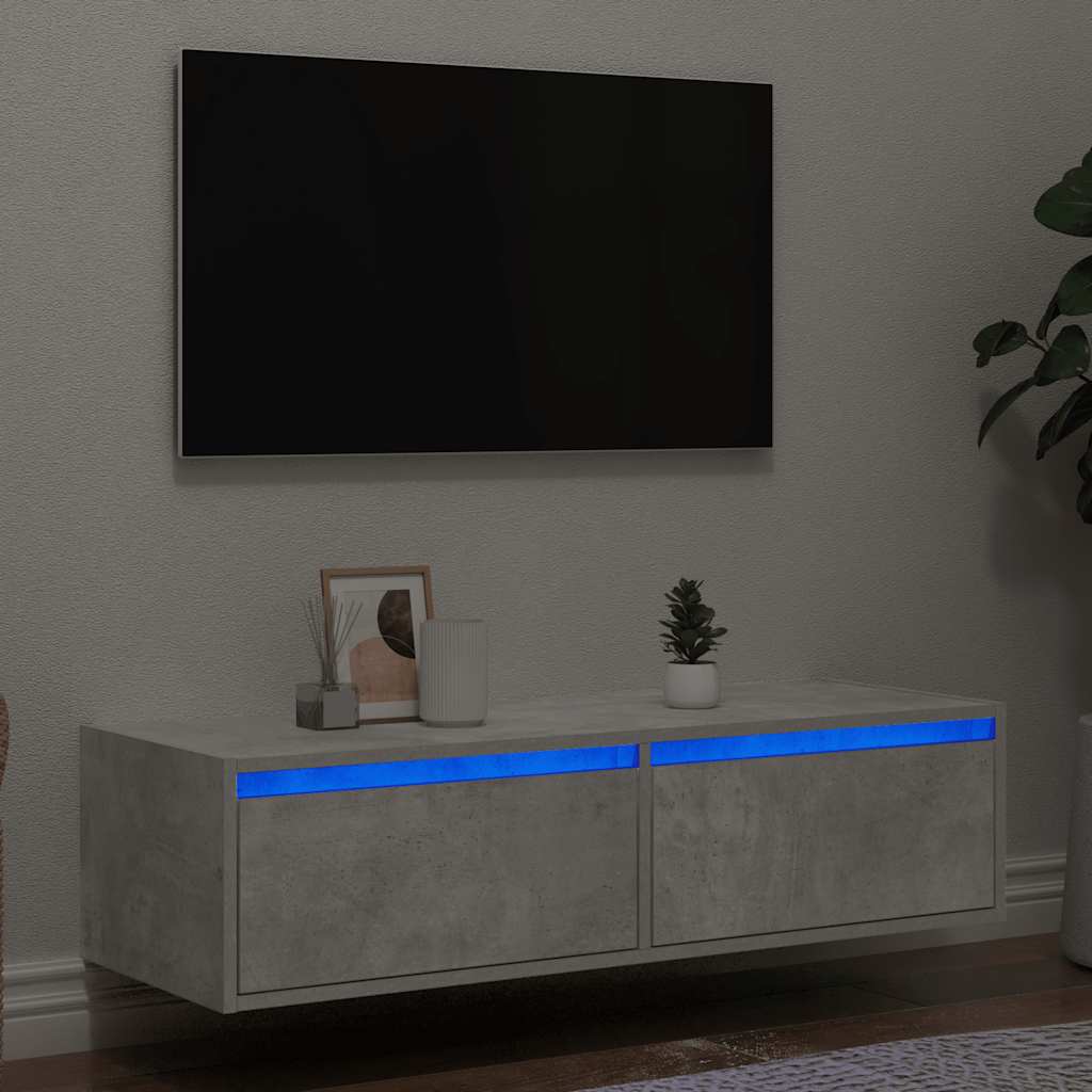 Nástěnný Noční Stolek S Led Osvětlením