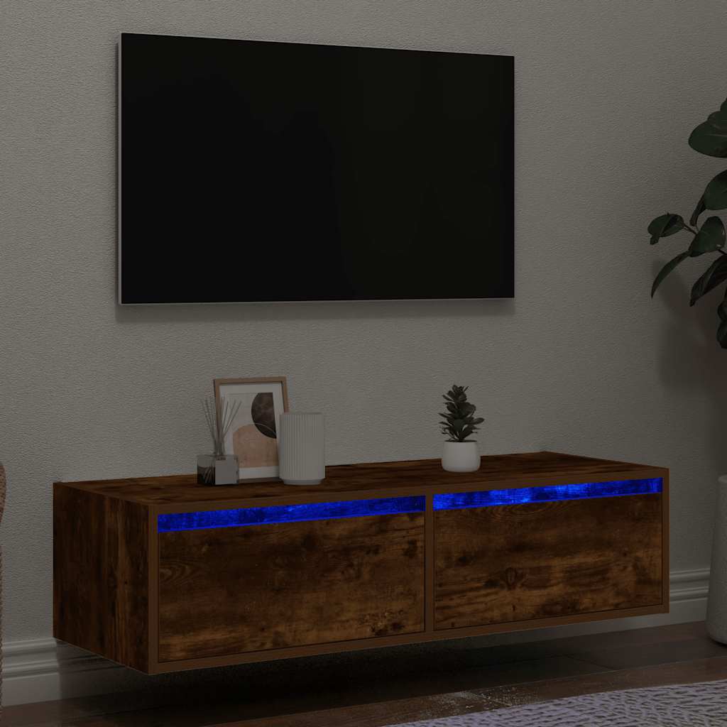 Nástěnný Noční Stolek S Led Osvětlením