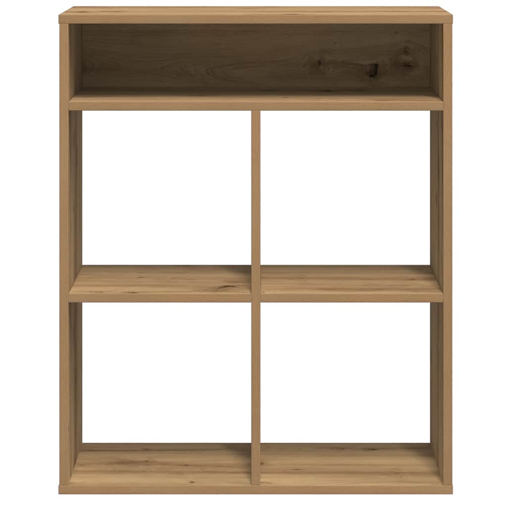 Knihovna Dub Artisan 66X31X80 Cm Kompozitní Dřevo