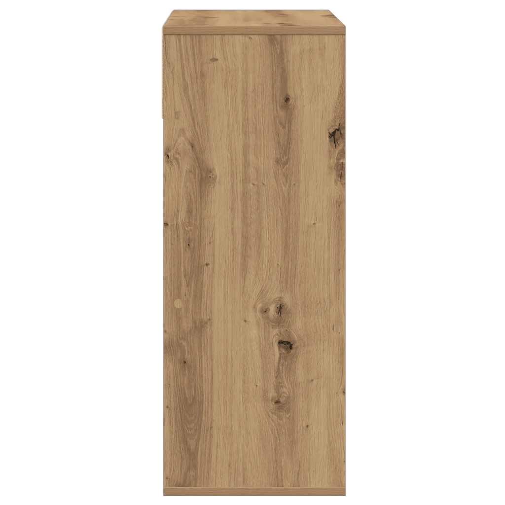 Knihovna Dub Artisan 66X31X80 Cm Kompozitní Dřevo