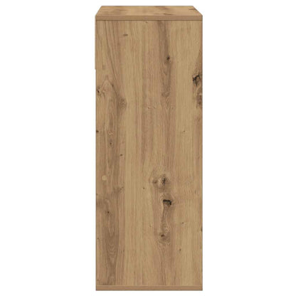 Knihovna Dub Artisan 66X31X80 Cm Kompozitní Dřevo