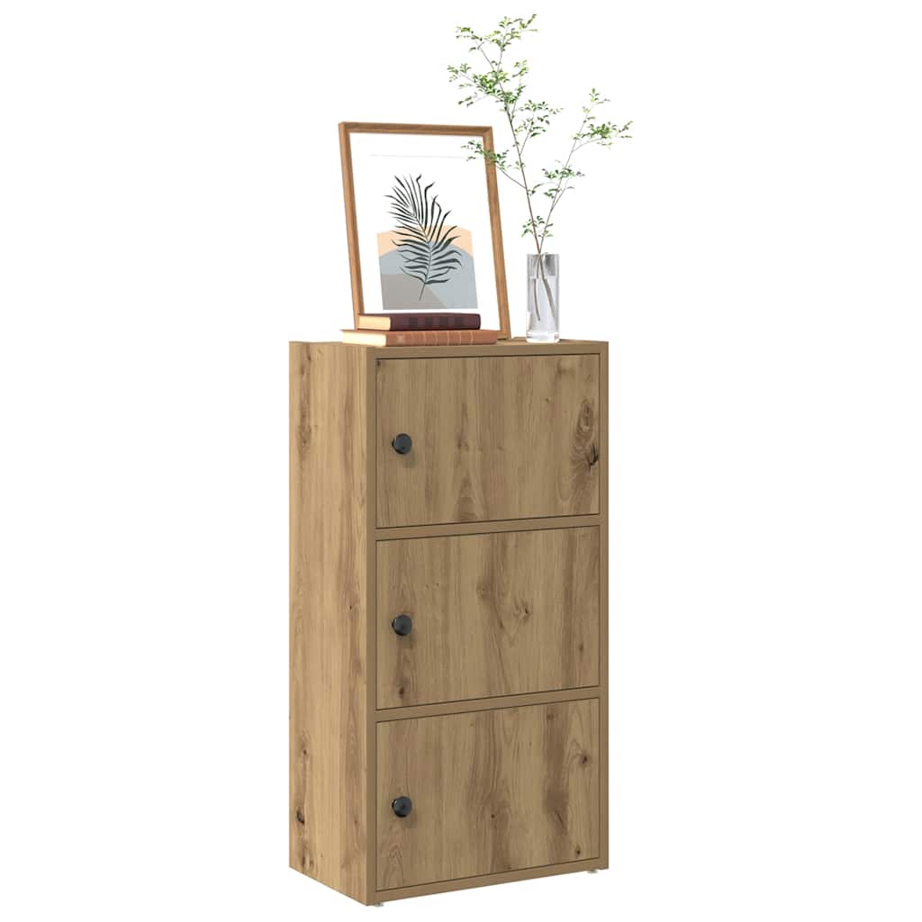 Knihovna 40X24X Kompozitní Dřevo