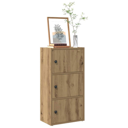 Knihovna 40X24X Kompozitní Dřevo