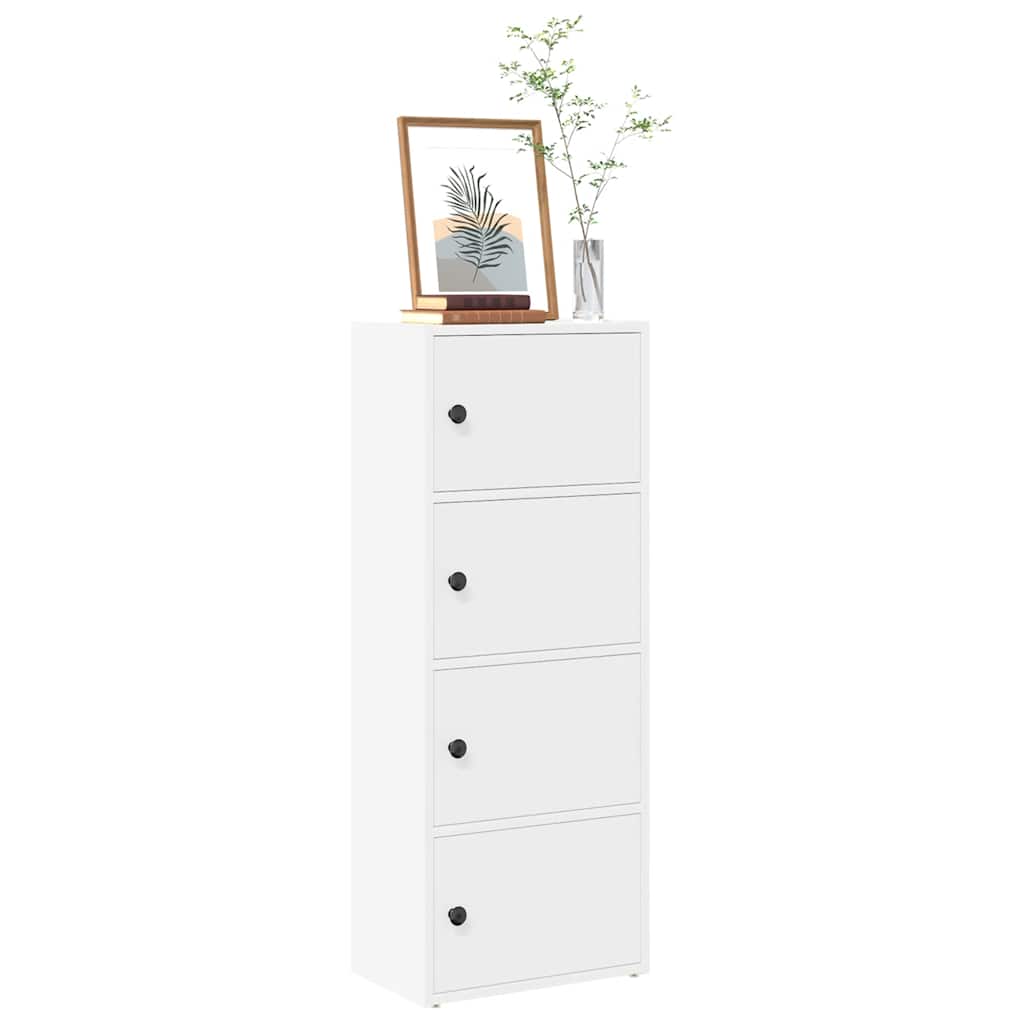 Knihovna 40X24X Kompozitní Dřevo