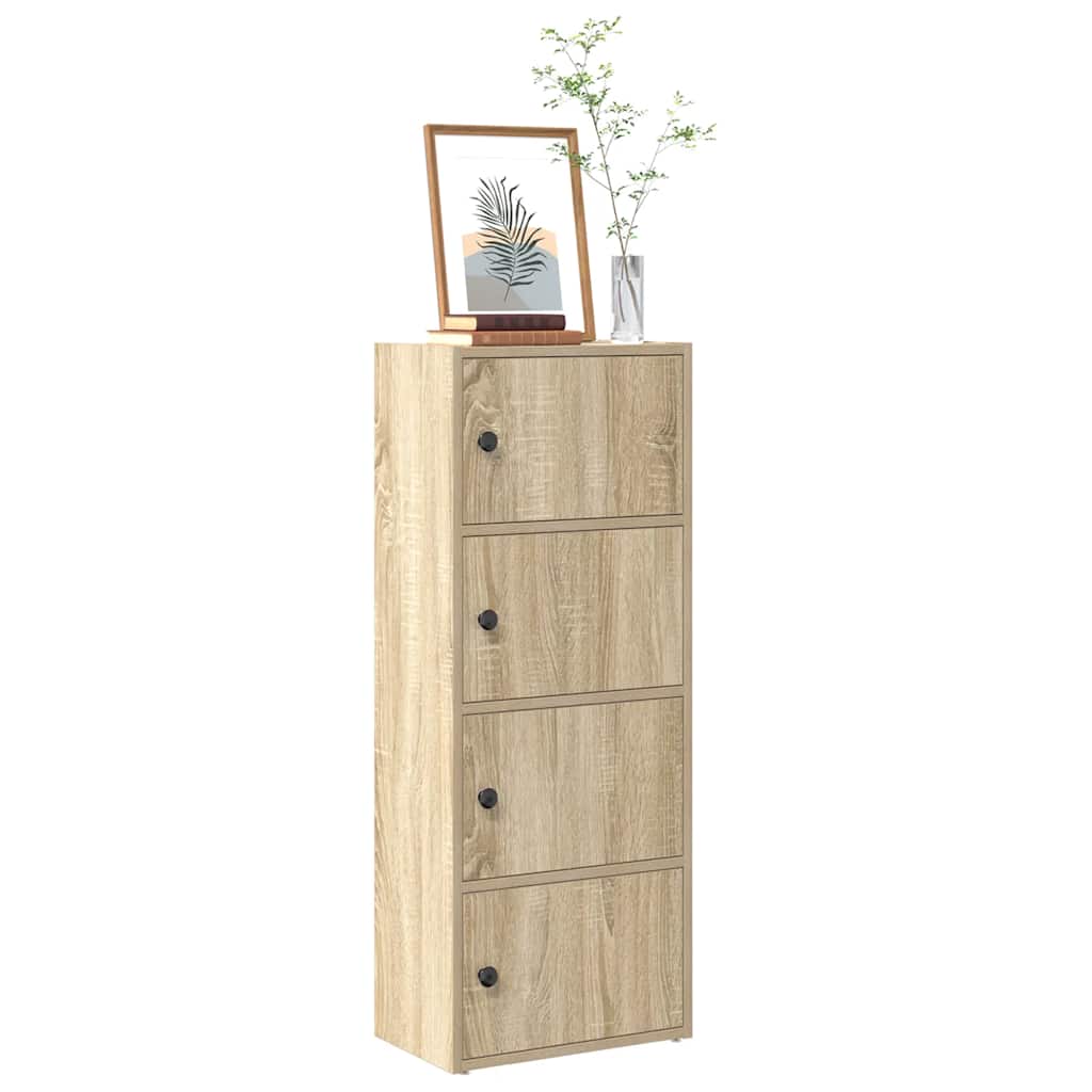 Knihovna 40X24X Kompozitní Dřevo