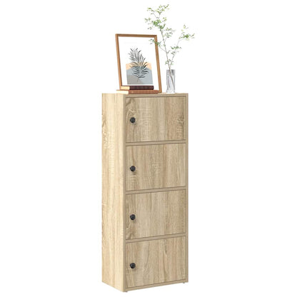 Knihovna 40X24X Kompozitní Dřevo