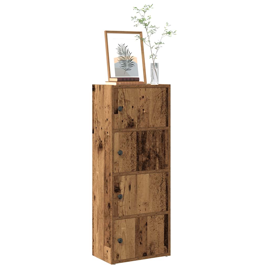 Knihovna 40X24X Kompozitní Dřevo