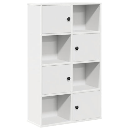 Knihovna 60X24X101,5 Cm Kompozitní Dřevo Bílá