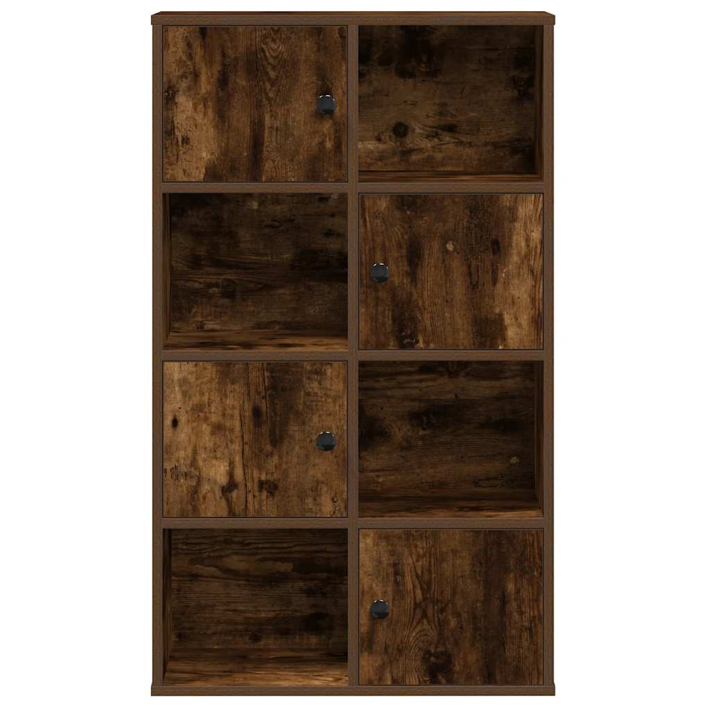 Knihovna 60X24X101,5 Cm Kompozitní Dřevo Kouřový Dub