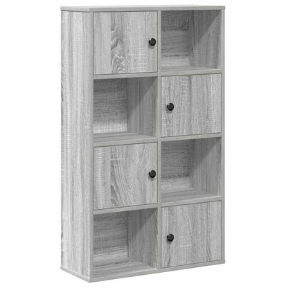 Knihovna Šedá Sonoma 60X24X101,5 Cm Kompozitní Dřevo Šedá Sonoma