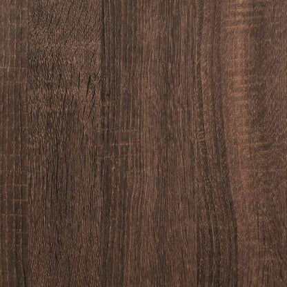 Knihovna 60X24X101,5 Cm Kompozitní Dřevo Hnědý Dub