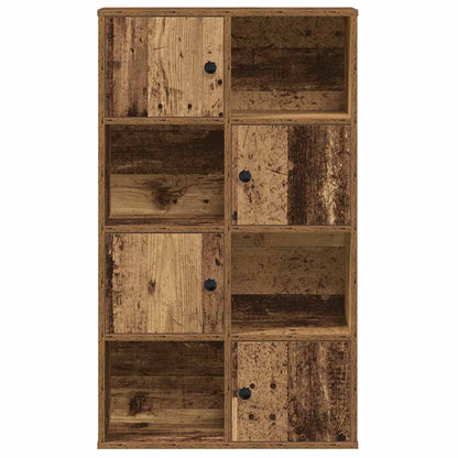 Knihovna 60X24X101,5 Cm Kompozitní Dřevo Staré Dřevo