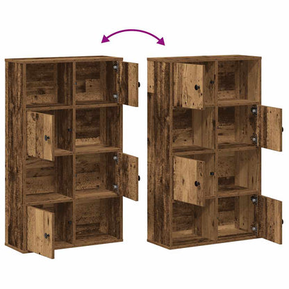 Knihovna 60X24X101,5 Cm Kompozitní Dřevo Staré Dřevo