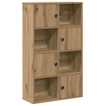 Knihovna 60X24X101,5 Cm Kompozitní Dřevo Dub Artisan