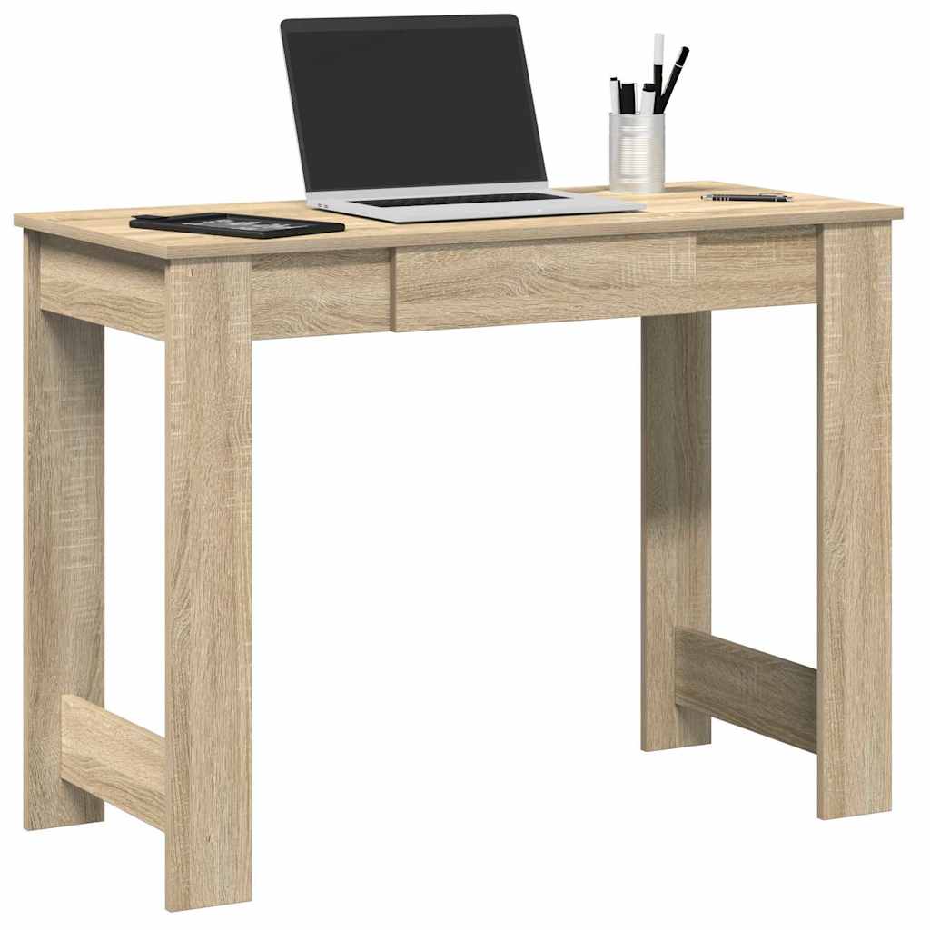 Psací Stůl Betonově Šedý 100X45X75 Cm Dřevotříska