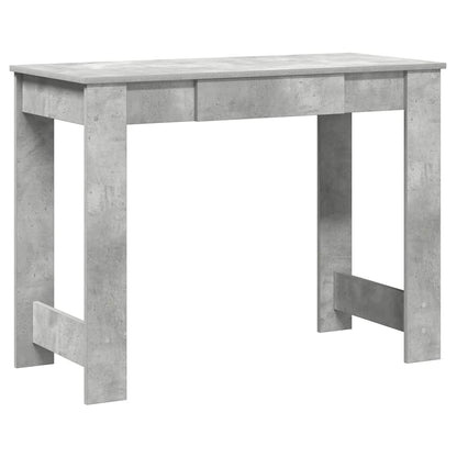 Psací Stůl Betonově Šedý 100X45X75 Cm Dřevotříska