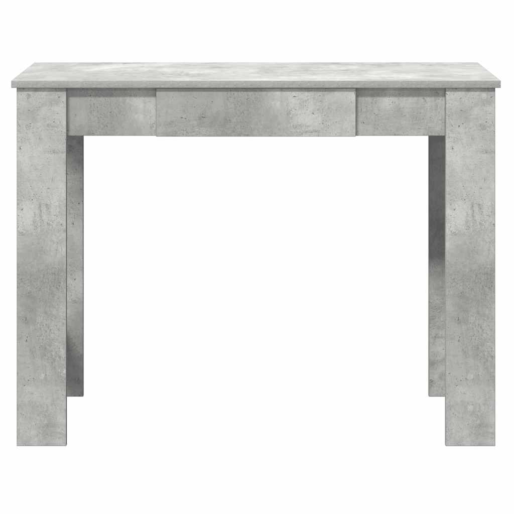 Psací Stůl Betonově Šedý 100X45X75 Cm Dřevotříska