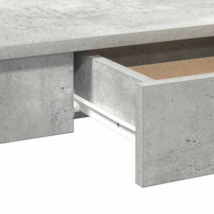 Psací Stůl Betonově Šedý 100X45X75 Cm Dřevotříska