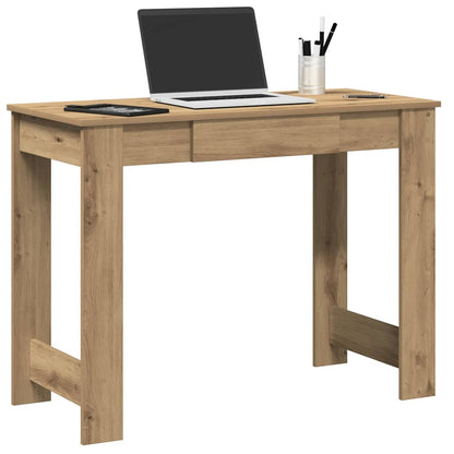 Psací Stůl Betonově Šedý 100X45X75 Cm Dřevotříska