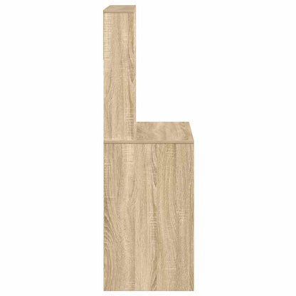 Psací Stůl S Policemi Dub Sonoma 100X45X140 Cm Kompozitní Dřevo