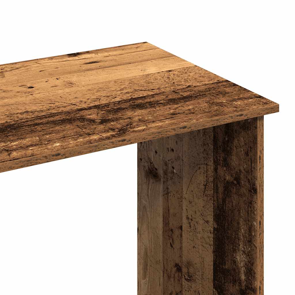 Psací Stůl Old Wood 80 X 40 X 75 Cm Kompozitní Dřevo
