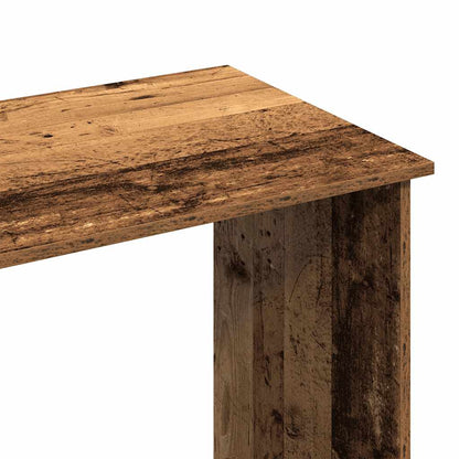 Psací Stůl Old Wood 80 X 40 X 75 Cm Kompozitní Dřevo