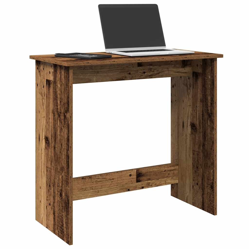 Psací Stůl Old Wood 80 X 40 X 75 Cm Kompozitní Dřevo