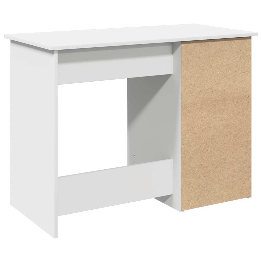 Psací Stůl Bílý 102 X 50 X 75 Cm Kompozitní Dřevo