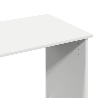 Psací Stůl Bílý 102 X 50 X 75 Cm Kompozitní Dřevo