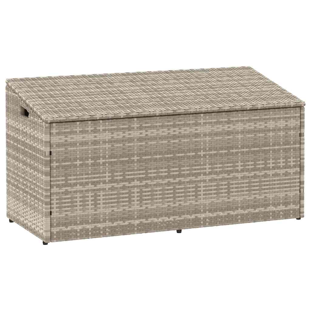 Zahradní Úložný Box Hnědý Polyratan