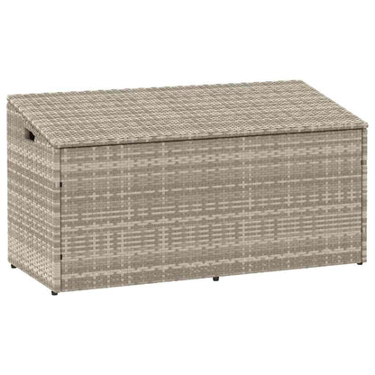 Zahradní Úložný Box Hnědý Polyratan