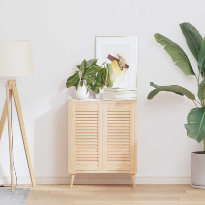 Nábytková Dvířka Lamelový Design 2 Ks 99,3 X 59,4 Cm Borovice