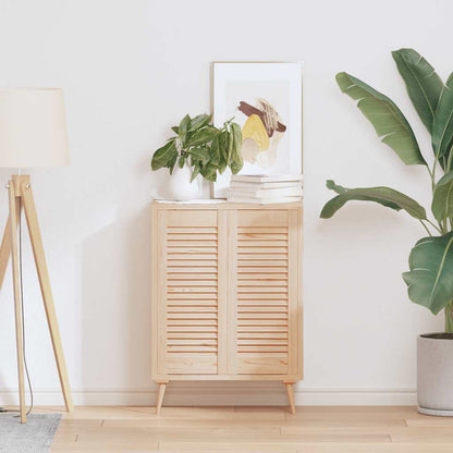 Nábytková Dvířka Lamelový Design 2 Ks 99,3 X 59,4 Cm Borovice