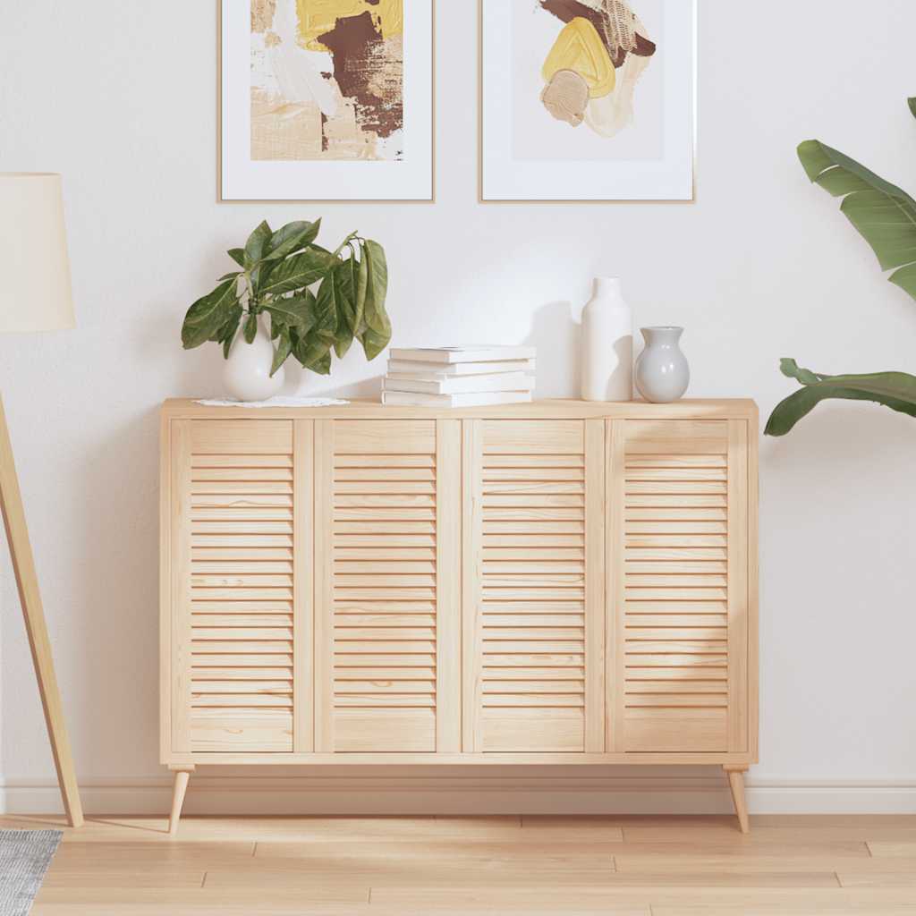 Nábytková Dvířka Lamelový Design 2 Ks 99,3 X 59,4 Cm Borovice