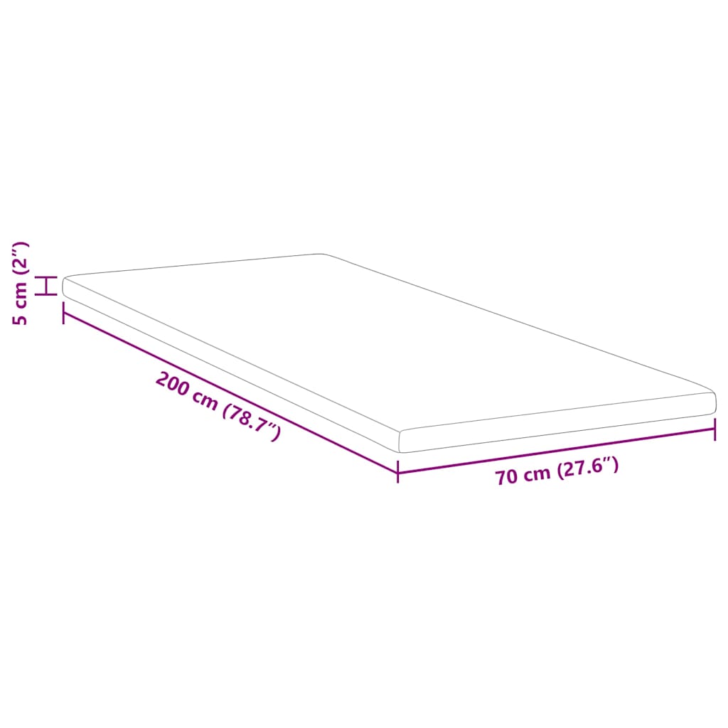 Topper Z Paměťové Pěny Thick Měkký Bílá