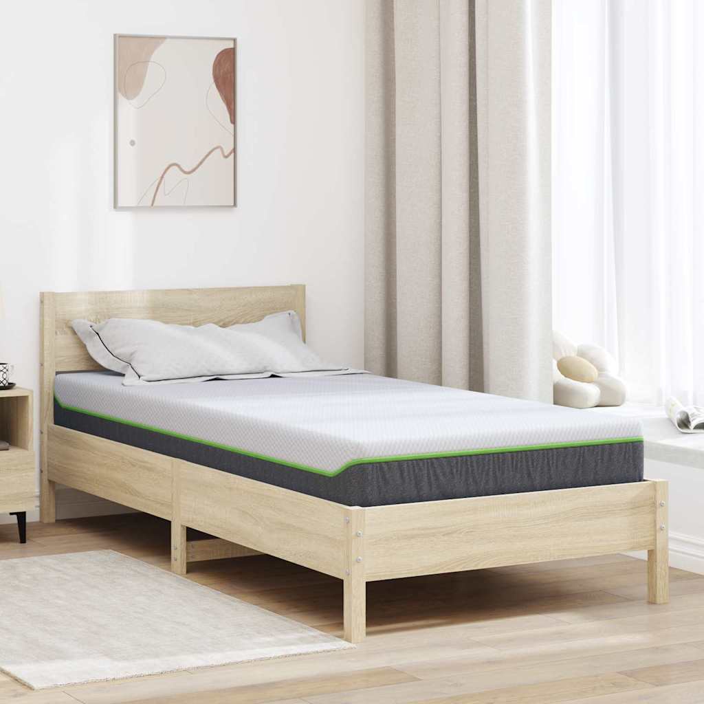 Matrace Středně Měkký Bílá A Šedá